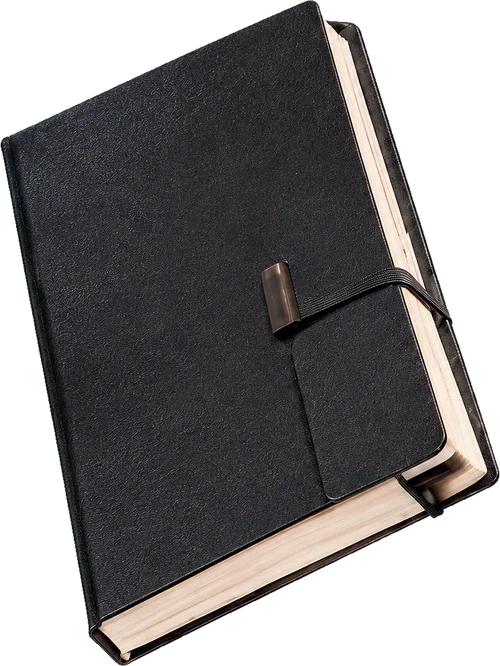 Notizbuch mit Imagefilm-Konzept der Marketing-Agentur NEXAS Media