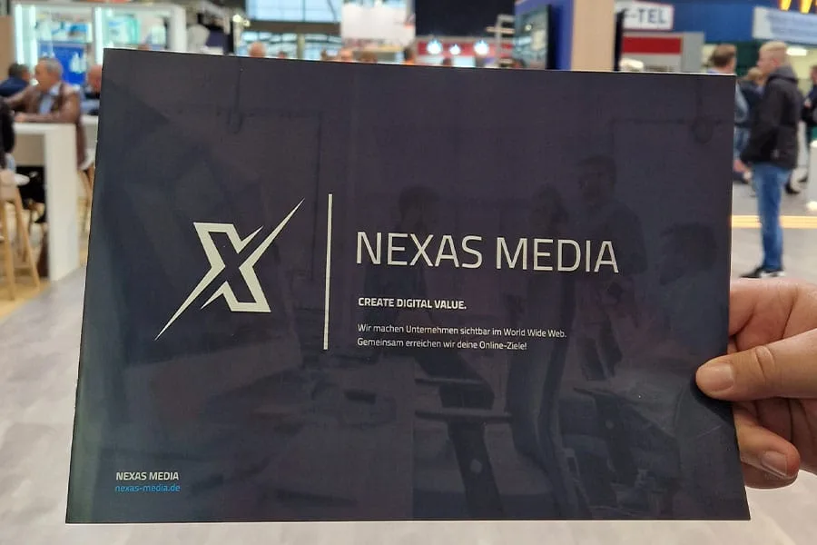 Impression vom DLG-Spotlight-Vortrag von NEXAS Media auf der EuroTier in Hannover.