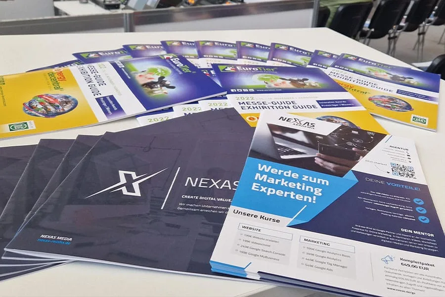 Impression vom DLG-Spotlight-Vortrag von NEXAS Media auf der EuroTier in Hannover.