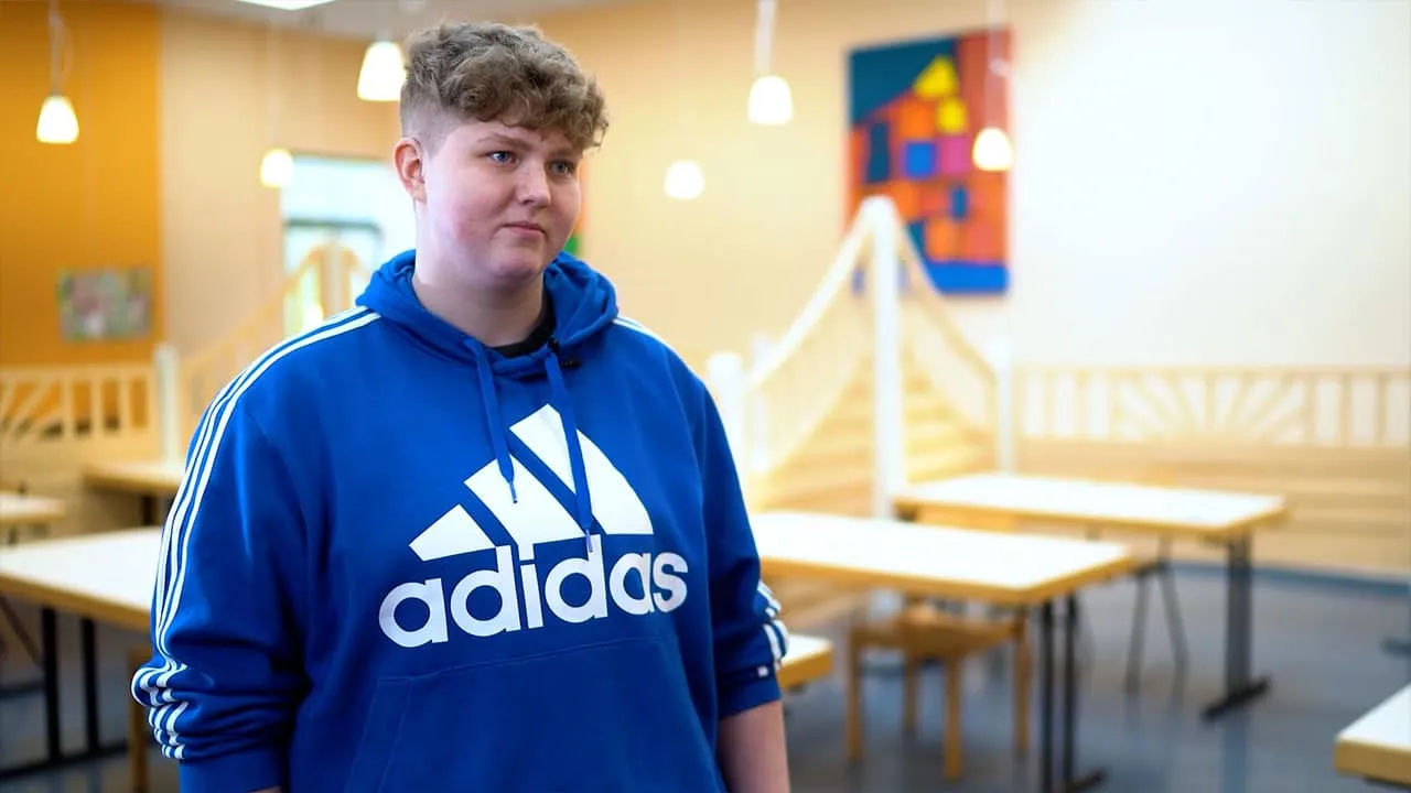 FSJ Arbeitsalltag Pflege: Szene aus dem Videoprojekt Recruiting FSJ Lebenshilfe Limburg von NEXAS Media